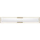 Teylor LED 32 inch Modern Gold Bathroom Vanity Light Bar Wall Light